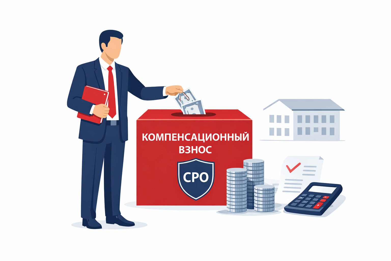 Как внести компенсационный взнос СРО