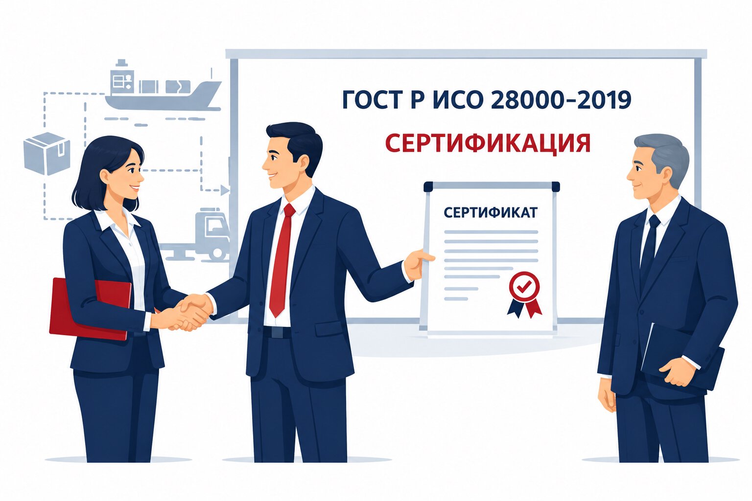 Оформление сертификата ГОСТ Р ИСО в Феодосии