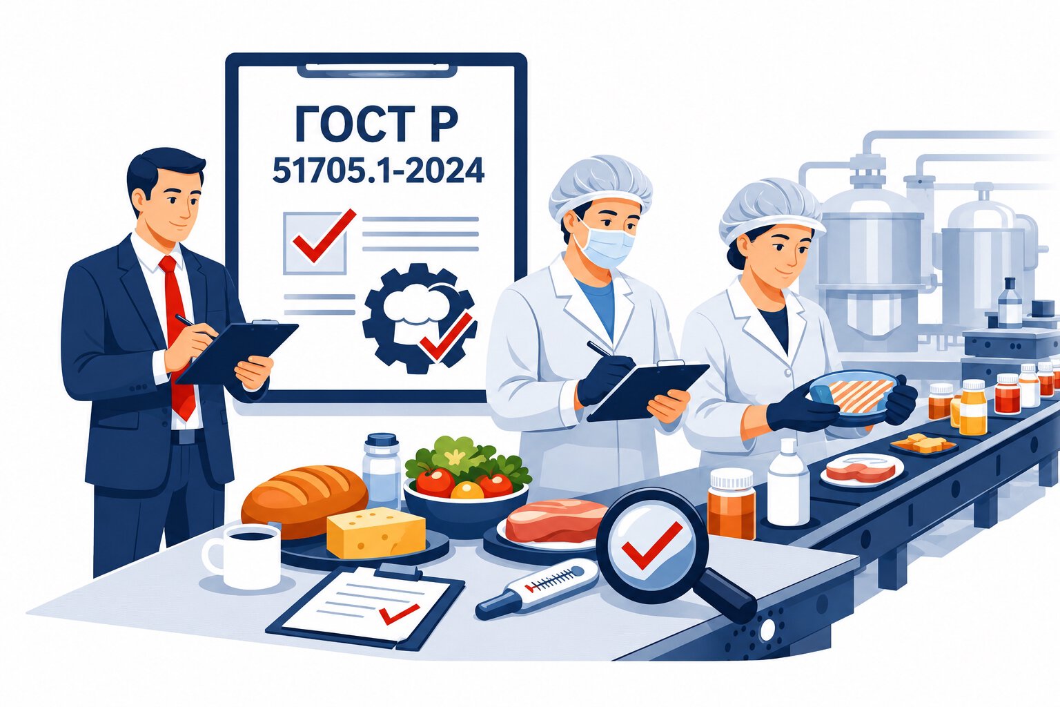 Оформление ГОСТ Р 51705.1 2024 ХАССП в Феодосии