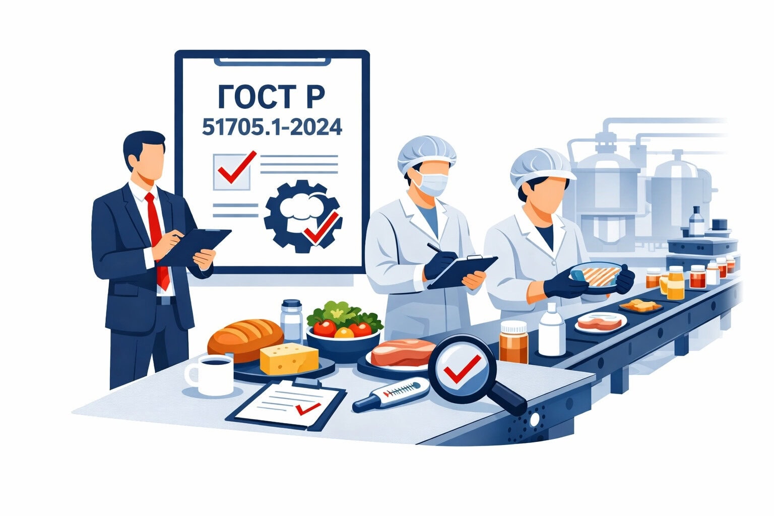 Оформление ГОСТ Р 51705.1 2024 ХАССП в Феодосии